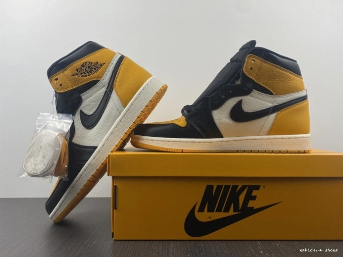 Cheap Air Toe Jordan Yellow High 555088-711 OG 1 0713